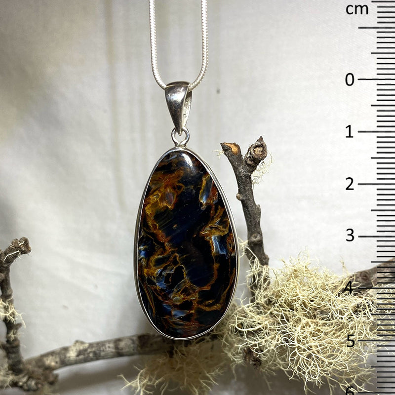 Freeform Pietersite Pendant