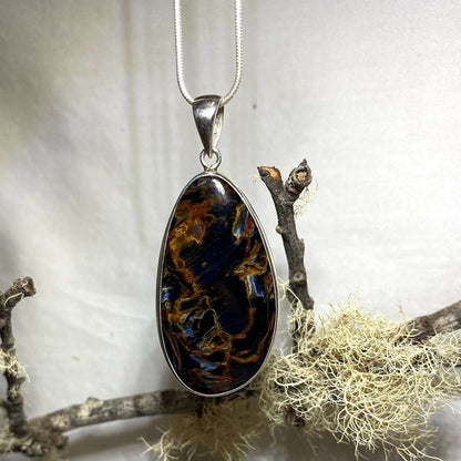 Freeform Pietersite Pendant