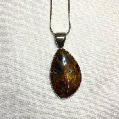 Freeform Pietersite Pendant
