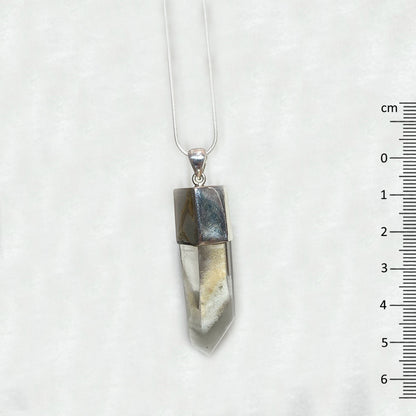Natural Phantom Quartz Pendant