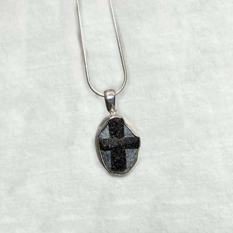 Staurolite Pendant