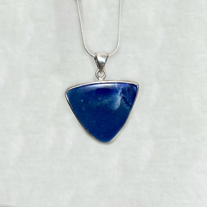 Triangle Blue Sugilite Pendant