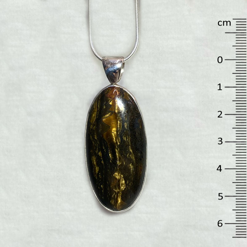 Oval Marra Mamba Tigers Eye Pendant