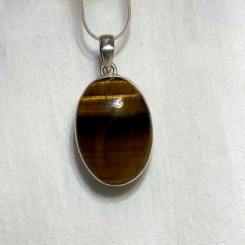 Oval Tigers Eye Pendant