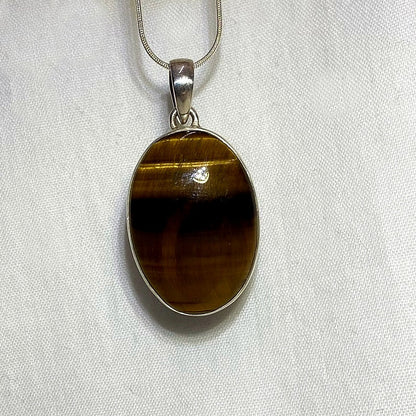 Oval Tigers Eye Pendant