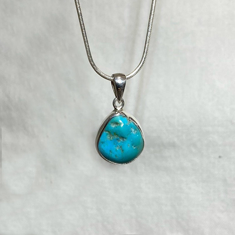 Teardrop Turquoise Pendant