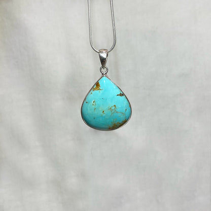 Teardrop Turquoise Pendant