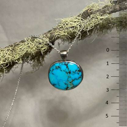 Freeform Turquoise Pendant