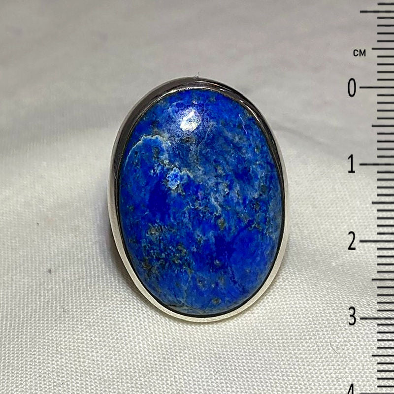 Oval Lapis Lazuli Ring- Size 9