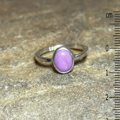 Oval Phosphosiderite Ring- Size 6