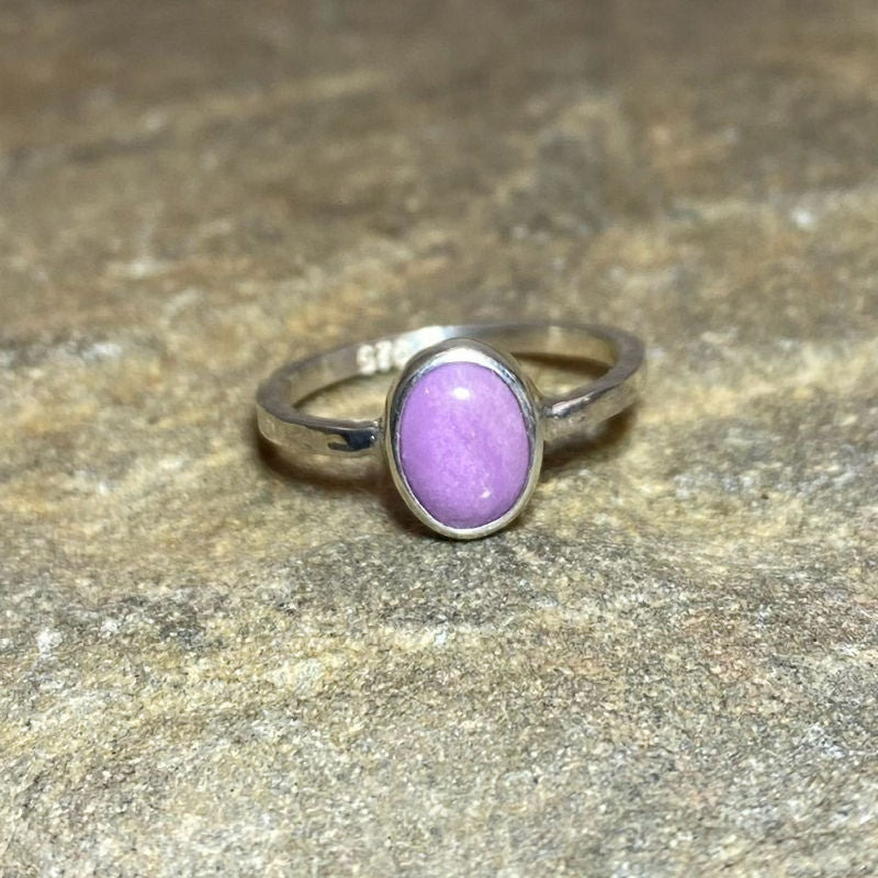 Oval Phosphosiderite Ring- Size 6