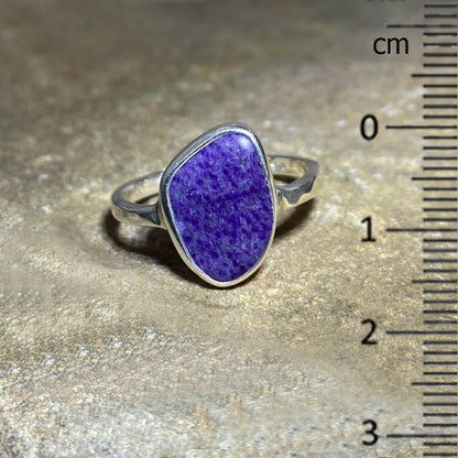 Freeform Sugilite Ring- Size 10