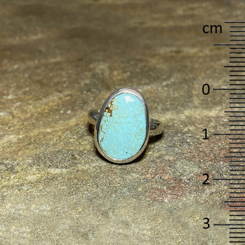 Freeform Turquoise Ring- Size 7