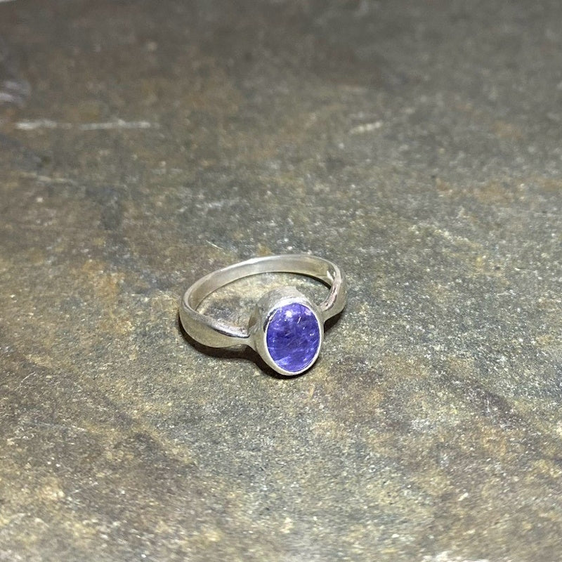 Round Tanzanite Ring- Size 7