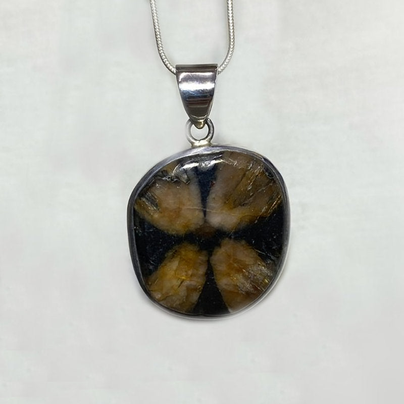 Chiastolite Pendant