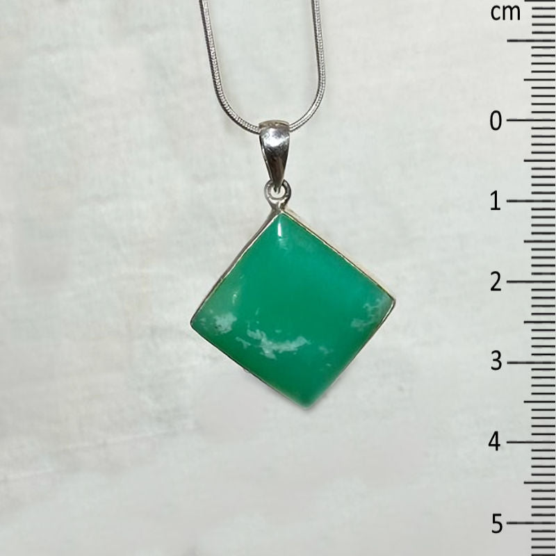 Chrysoprase Pendant