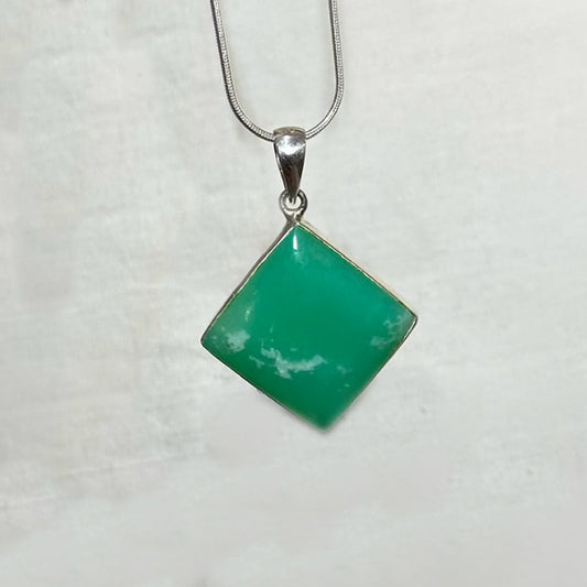 Chrysoprase Pendant