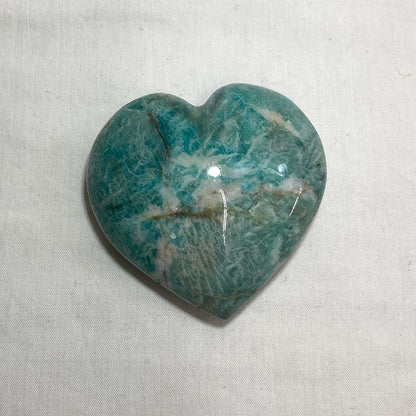 Amazonite Heart