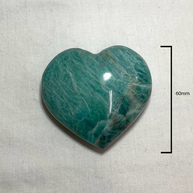 Amazonite Heart