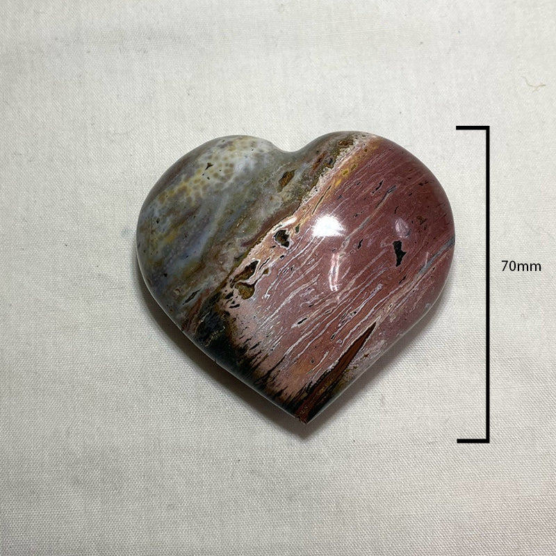 Ocean Jasper Heart