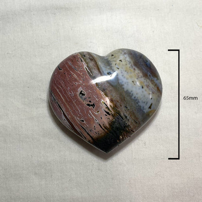 Ocean Jasper Heart