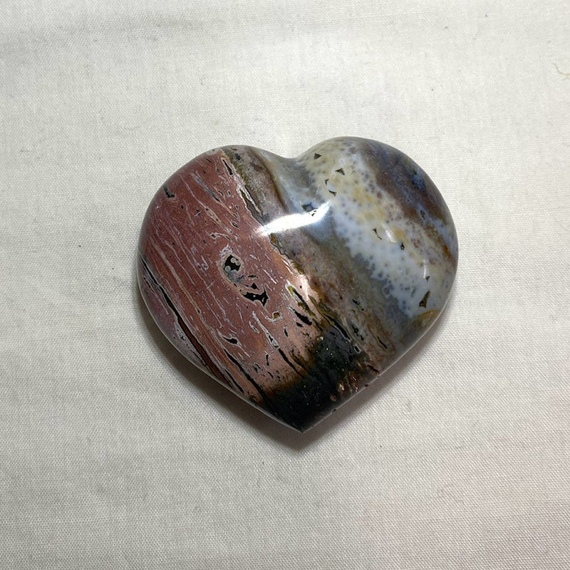 Ocean Jasper Heart