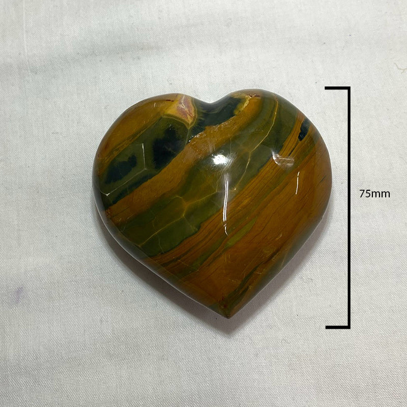 Ocean Jasper Heart