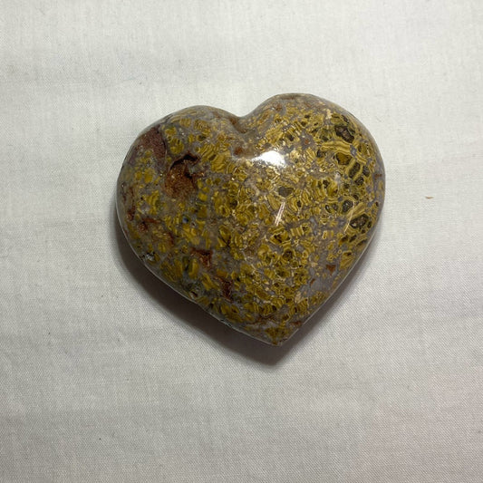 Ocean Jasper Heart