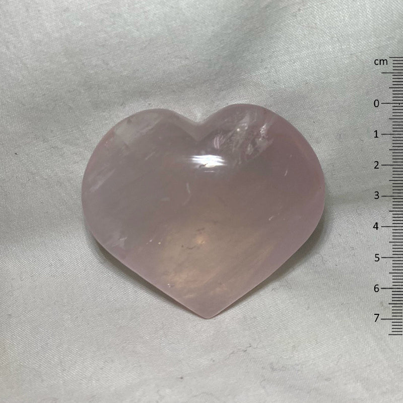 Rose Quartz Heart