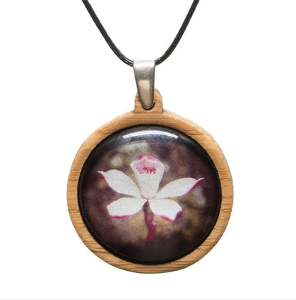 Myrtle & Me Alpine Finger Orchid - Pendant (Medium)