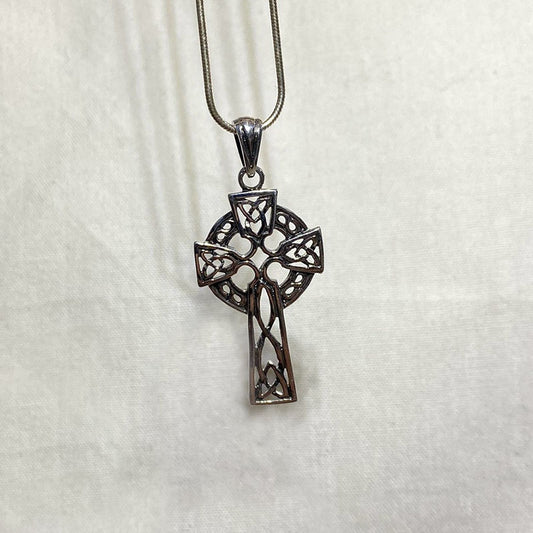 Sterling Silver Celtic Cross Pendant