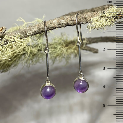 Amethyst Drop Earrings