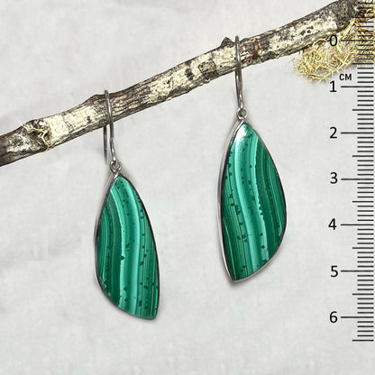 Malachite Earrings