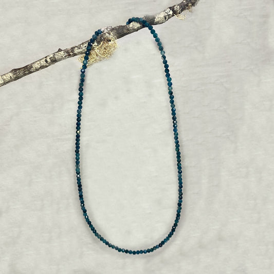Ocean Kyanite Beaded Necklace