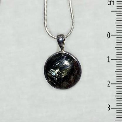 Round Astropholite Pendant