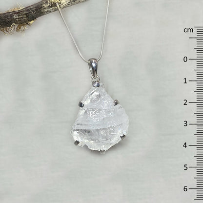 Natural Desert Ice Quartz Pendant