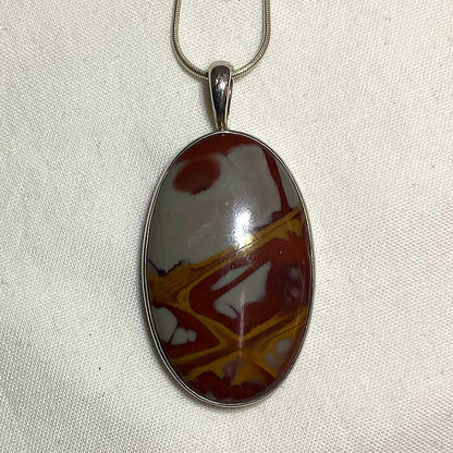 Oval Noreena Jasper Pendant