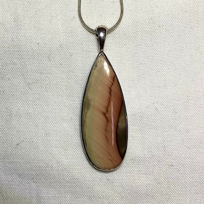 Teardrop Imperial Jasper Pendant