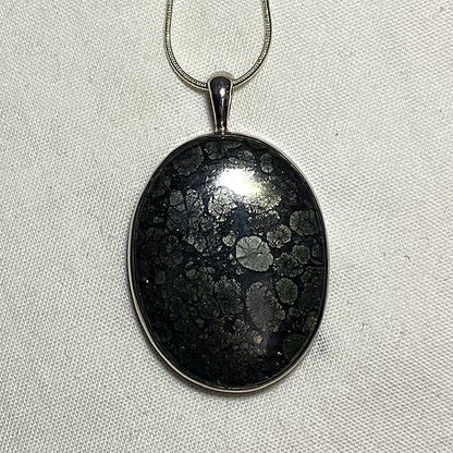 Oval Maracasite Pendant Indonesia