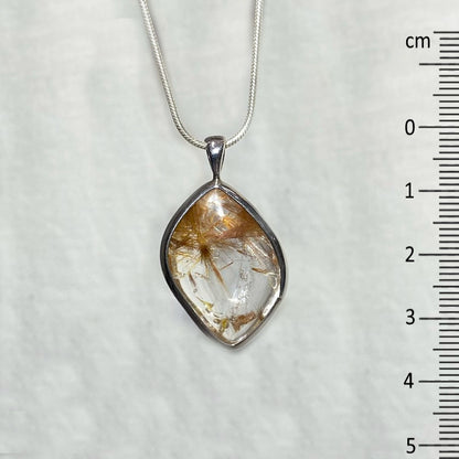 Rutilated Quartz Pendant