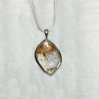 Rutilated Quartz Pendant