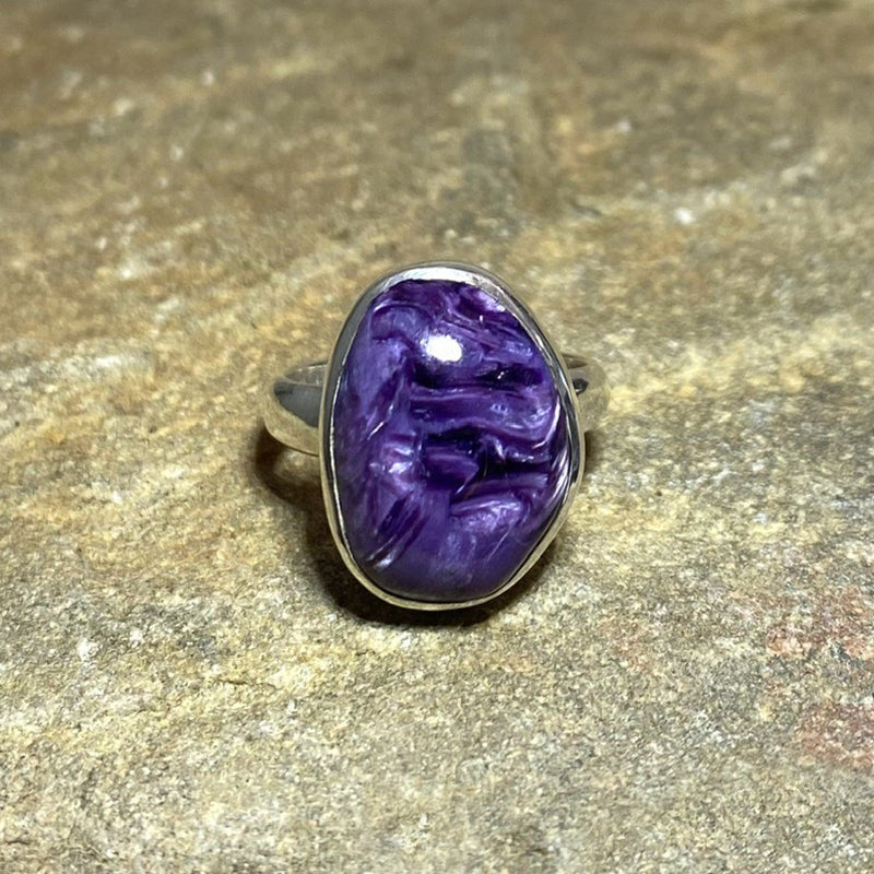 Charoite Ring- Size 8