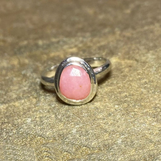Pink Opal Ring- Size 6