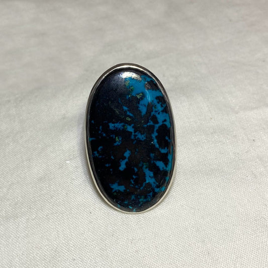 Oval Shattuckite Ring- Size 9