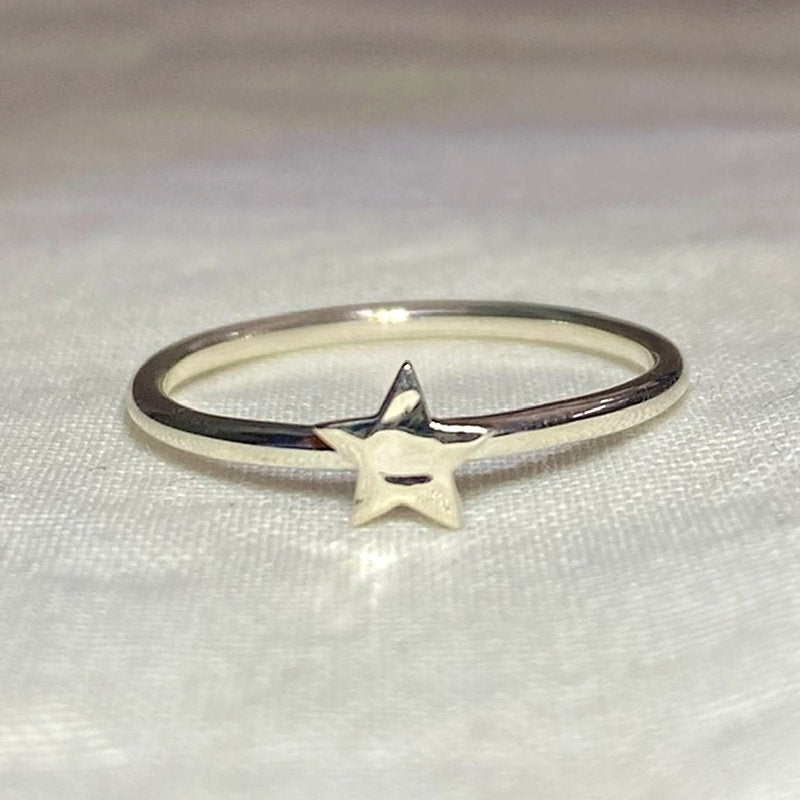 Sterling Silver Star Ring