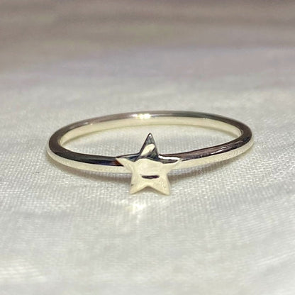 Sterling Silver Star Ring