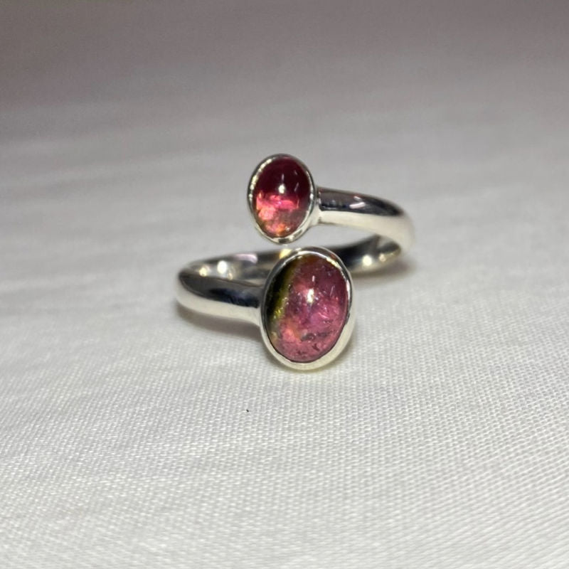 Oval Tourmaline Ring- Size 9.5