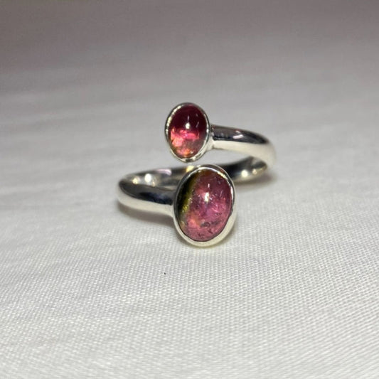 Oval Tourmaline Ring- Size 9.5