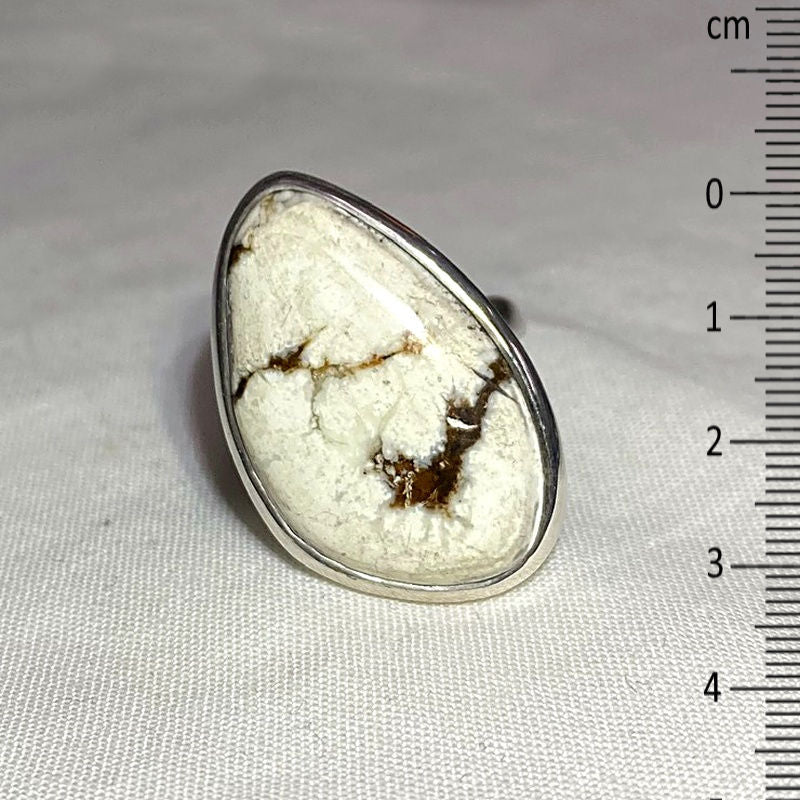 Freeform Magnesite Ring- Size 8
