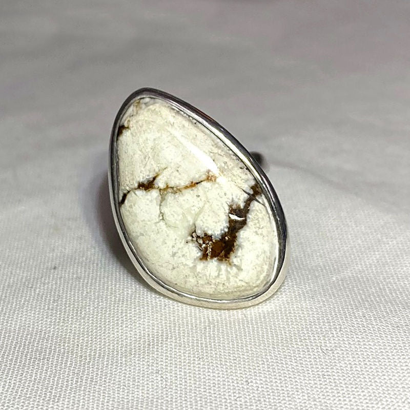 Freeform Magnesite Ring- Size 8